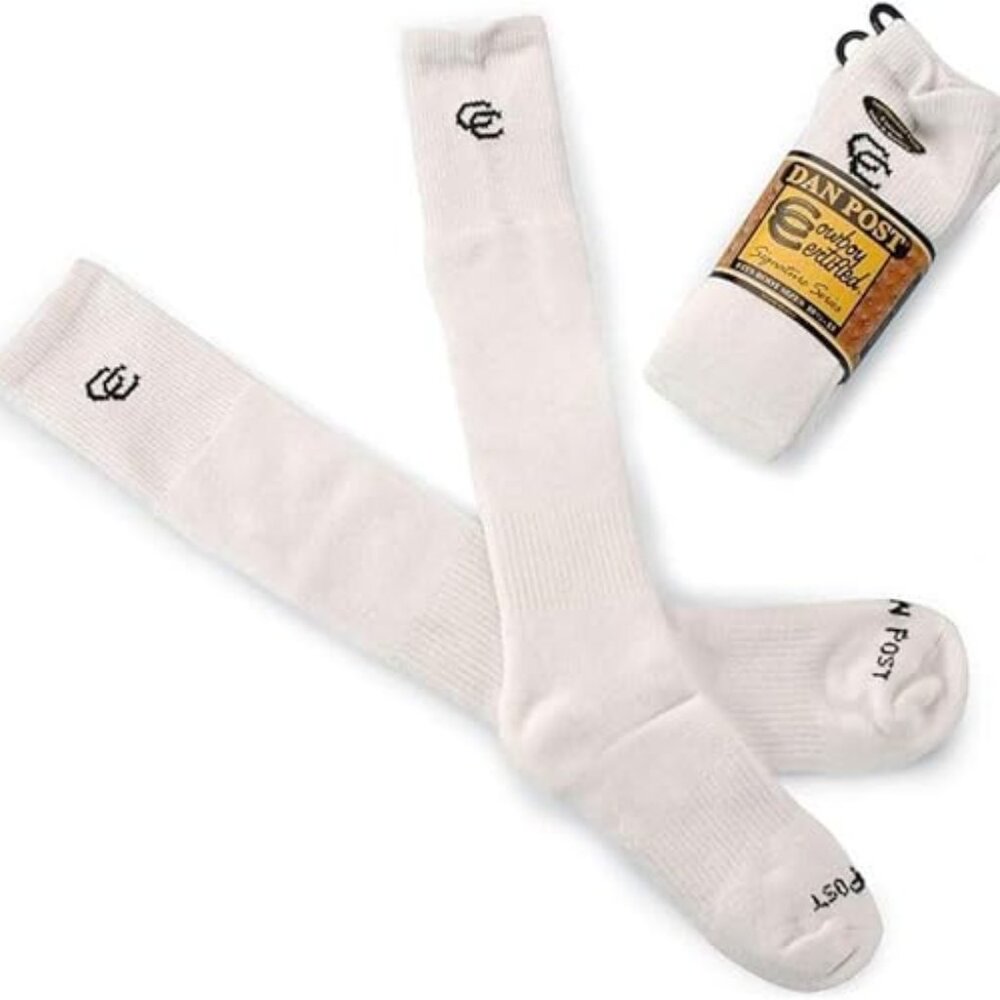 Dan Post Over the Calf Socks for Cowboy Boot- 2 pairs